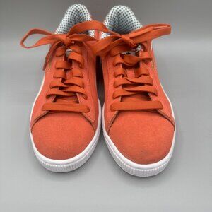 Puma Sesame Street 50 Suede Orange Shoes Sneakers Size 6C Youth